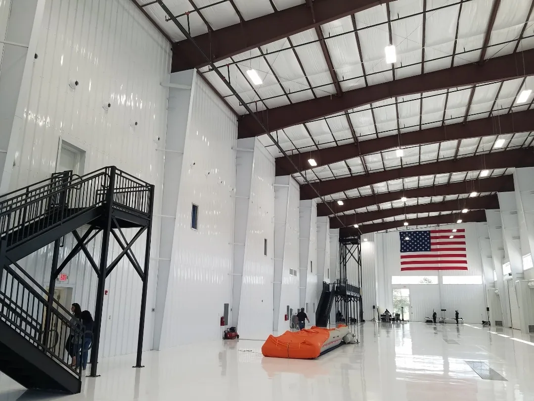 Aircraft Hangar Interior