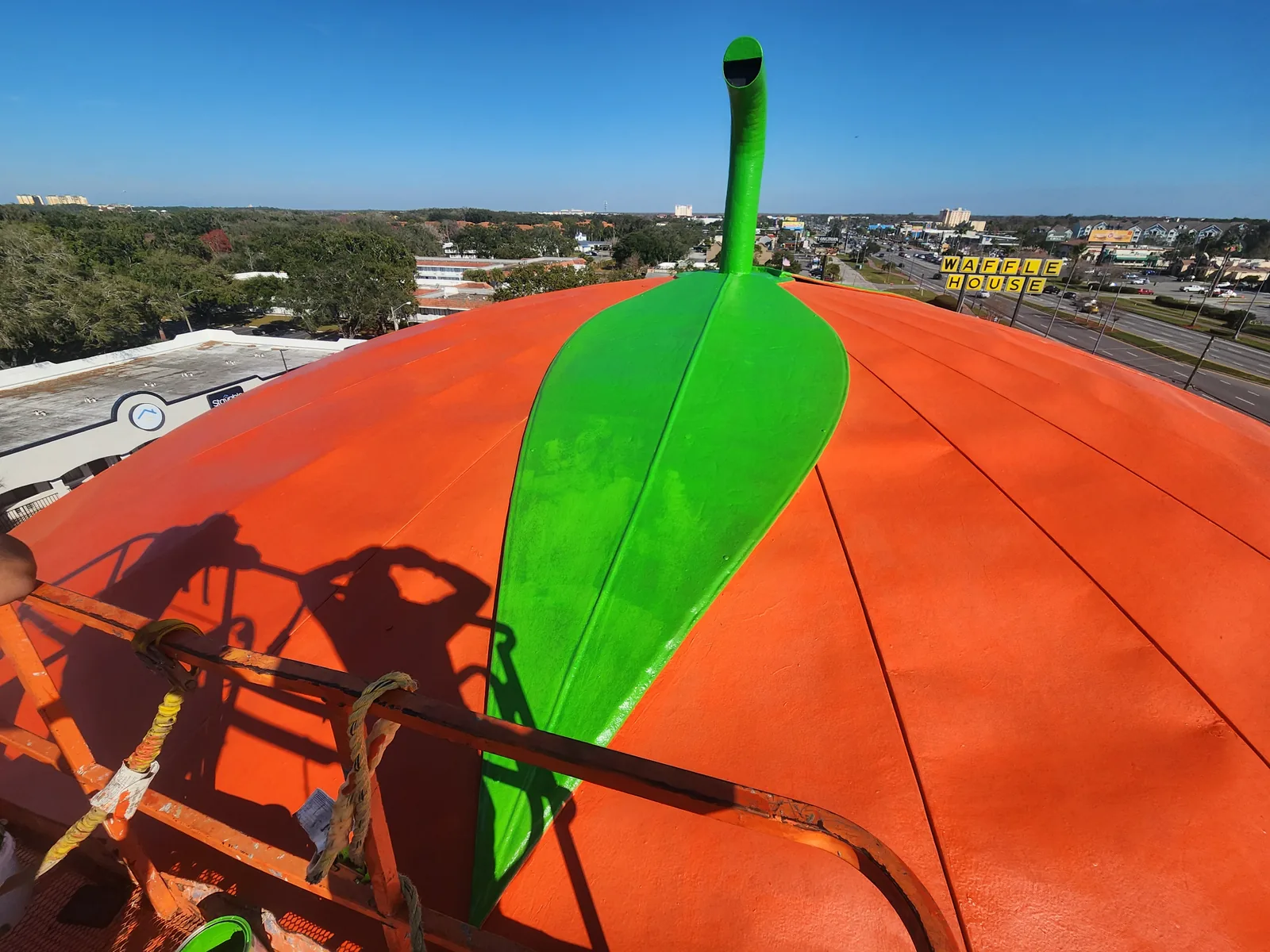 Orange World Dome Coating