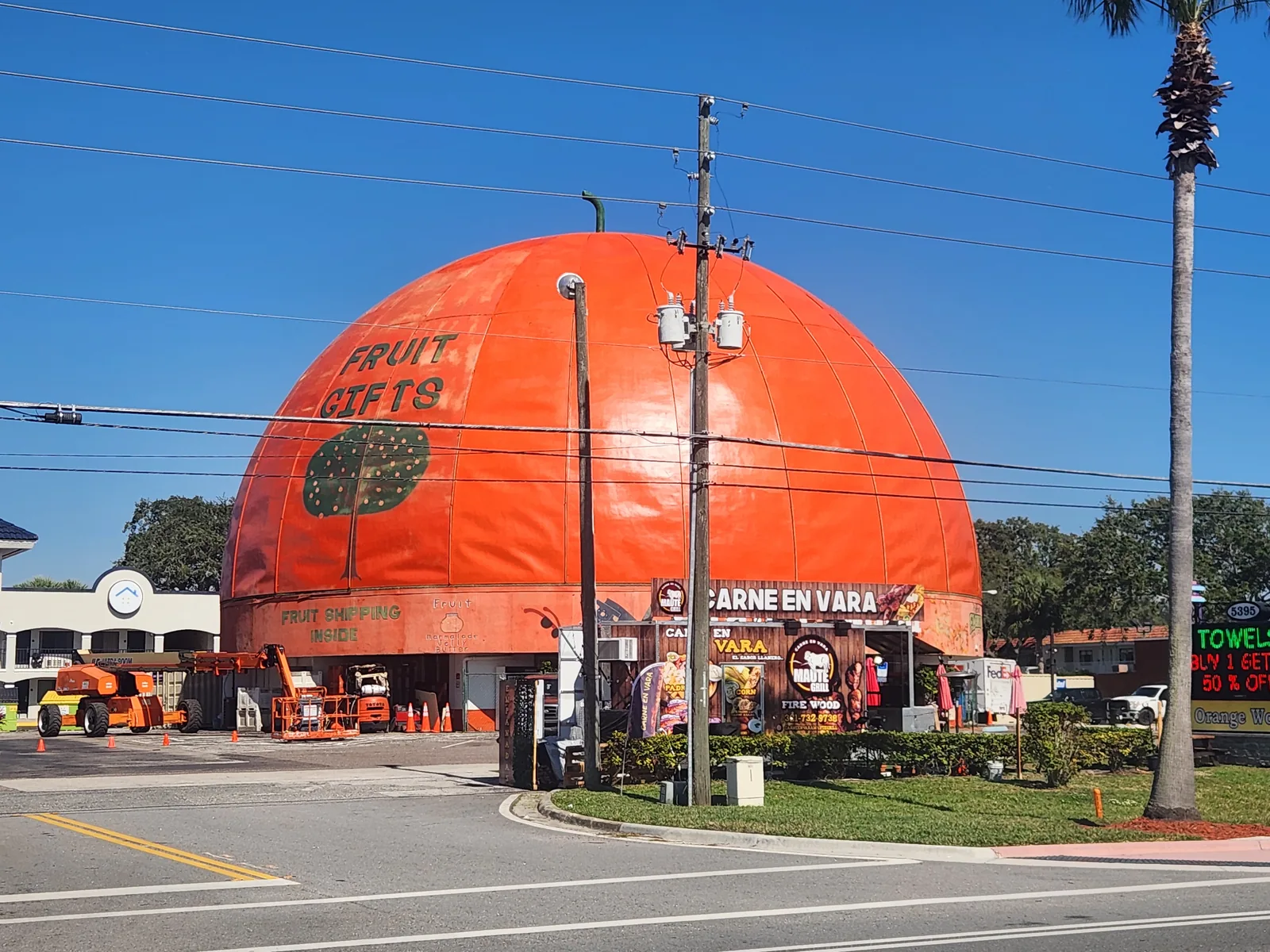Orange World Landmark Repaint