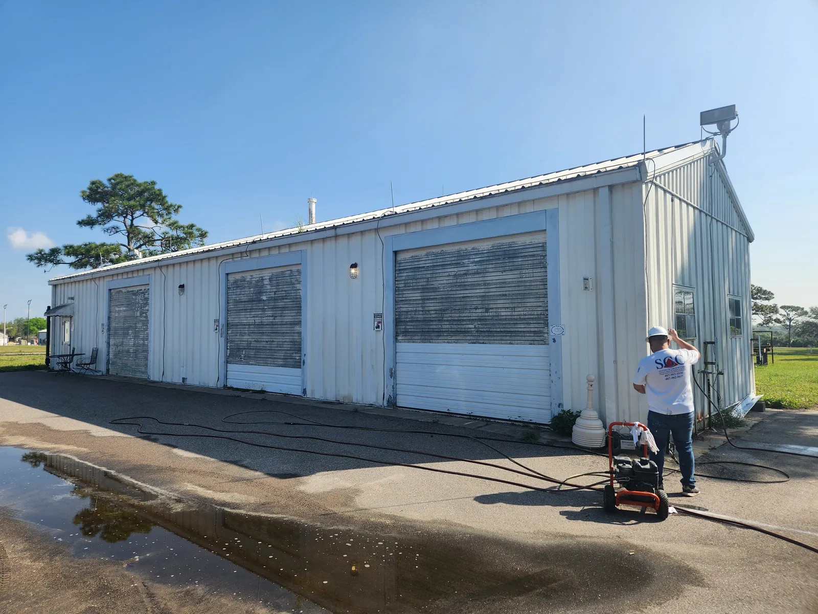 Pressure Washing and Surface Prep