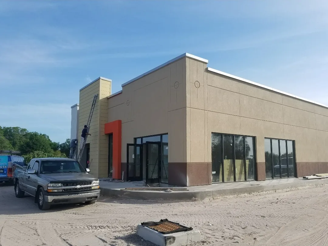 Retail Storefront Finish